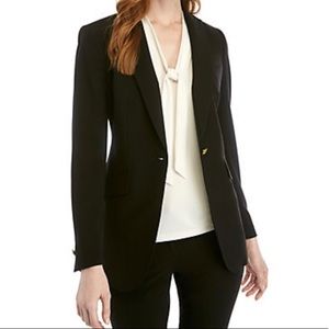 Anne Klein olive green petite blazer